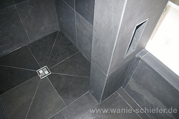 WANIE Raum & Stein deutschlandweit - Schiefer exklusiv - Bad