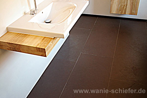 WANIE Raum & Stein deutschlandweit - Schiefer exklusiv - Bad